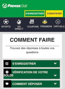 Dépôts en USDT chez un bookmaker