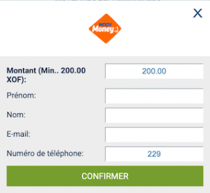 numéro de téléphone 1xbet