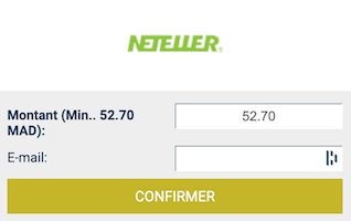 Retirer ses gains avec Neteller sur Betwinner