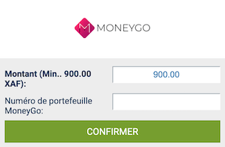 faire un retrait sur 1xBet avec MoneyGO