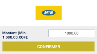 Information sur le retrait d'argent avec MTN Momo sur Betwinner