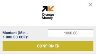 information sur la méthode de dépôt orange money sur betwinner